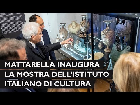 Sergio Mattarella all’Istituto Italiano di Cultura