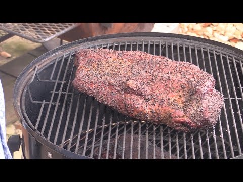 How-To Smoke Texas Brisket on Weber Smokey Mountain