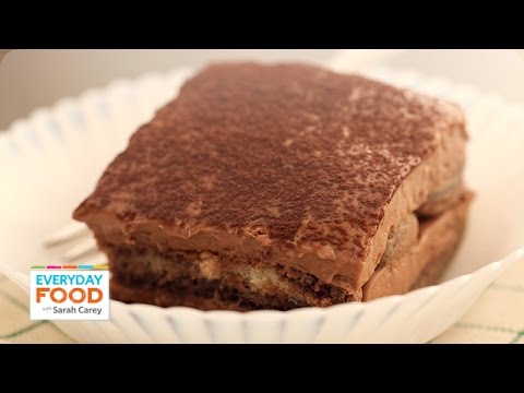 Double Chocolate Tiramisu Recipe - Everyday Food with Sarah Carey - UCl0kP-Cfe-GGic7Ilnk-u_Q