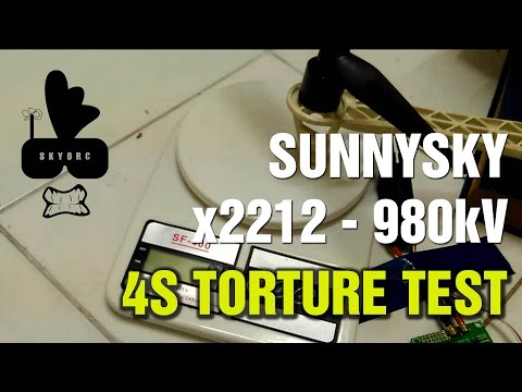 Sunnysky x2212-13 980kV 4S Torture Test | 9 inch propeller | 10 inch propeller | 11 inch propeller - UCwX3P0IGAxlfcJTiSTn5dsQ
