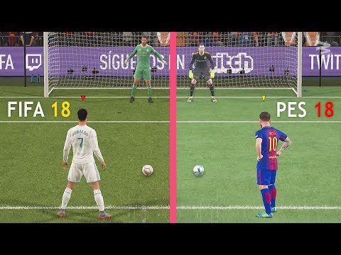 FIFA 18 Vs PES 18: Penalty Kicks - UCr5vPy2YUScYtiyAYiGn2Rg