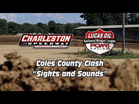 8.19.22 Lucas Oil POWRi National Midget League at Charleston Speedway &quot;Sights and Sounds&quot; - dirt track racing video image