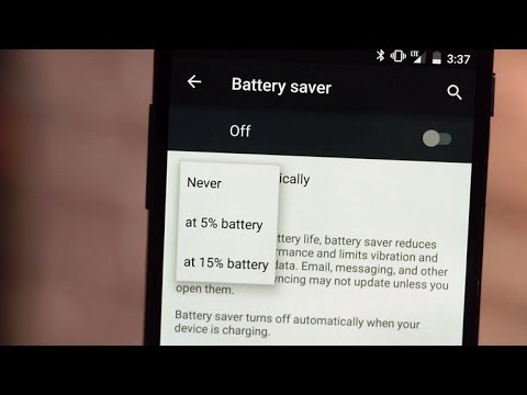 Enable battery saver on Android 5.0 Lollipop - UCOmcA3f_RrH6b9NmcNa4tdg