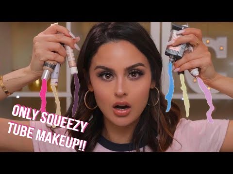 Full Face Using Only Squeezy Tube Makeup! - UCXTAdFsBmxNK3_c8MUvSviQ