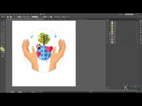 AIBC #Illustrator For Motion 03 Isolation Mode Separate Layers