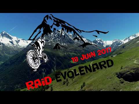 Raid Evolénard mountain bike itinerary from a drone - Val d'Hérens - UCZmIbls0bS0nfIb02Tj2khA