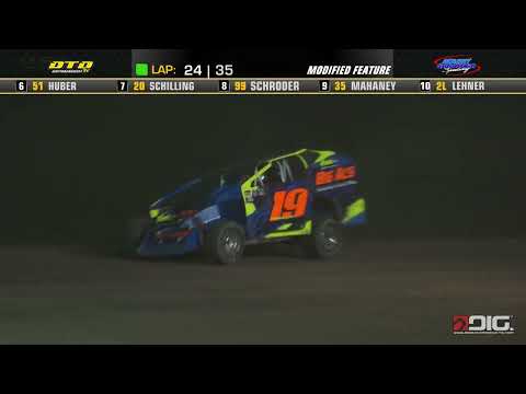 Albany-Saratoga Speedway | Modified Feature Highlights | 8/16/24 - dirt track racing video image