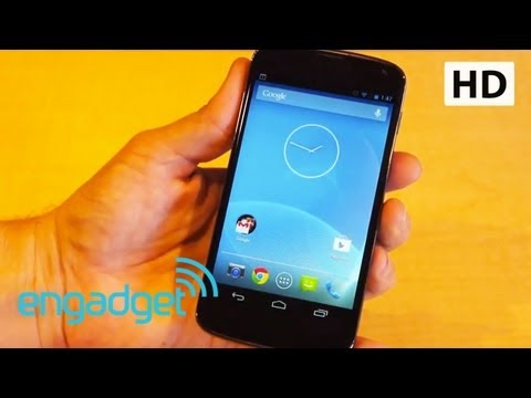 Google Nexus 4 hands-on | Engadget - UC-6OW5aJYBFM33zXQlBKPNA