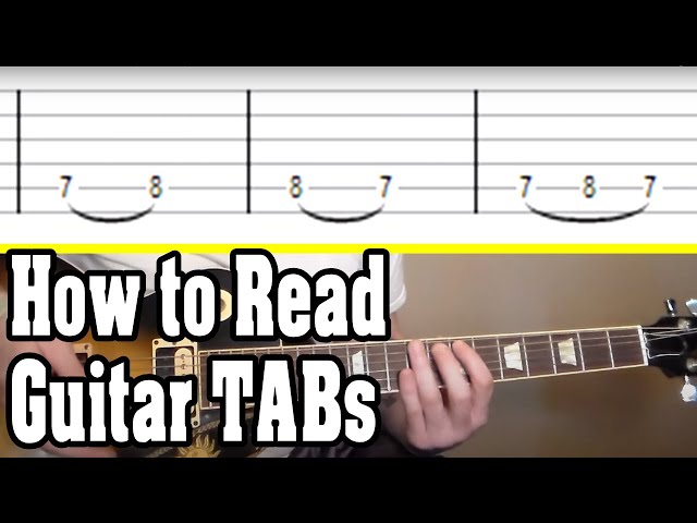 How to Read Rock Music Tabs