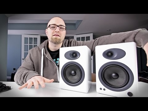 GOT NEW SPEAKERS! (Audioengine A5+ Unboxing) - UCsTcErHg8oDvUnTzoqsYeNw