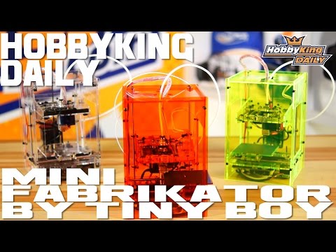 Mini Fabrikator 3D Printer - HobbyKing Daily - UCkNMDHVq-_6aJEh2uRBbRmw