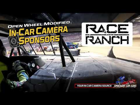 8th #19 Chad Bauer - Gateway Dirt Nationals 2021 - Open Wheel Modified In-Car Camera - dirt track racing video image