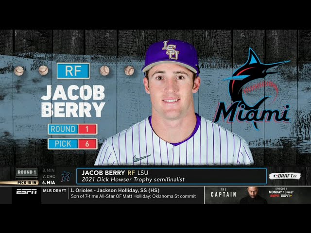 Jacob Berry is the New Face of Baseball