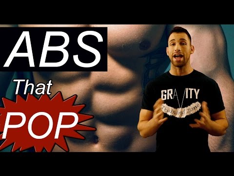 HOW to GET your ABS to SHOW and POP OUT without Flexing ➟ tips to get a six pack ripped bulky abs - UC0CRYvGlWGlsGxBNgvkUbAg