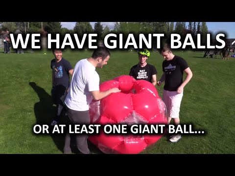 Giant Inflatable Soccer Ball - Kicking Linus While He's Down - UCBZiUUYeLfS5rIj4TQvgSvA