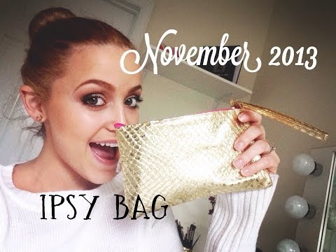 IPSY BAG UNBOXING - November 2013 - UC8v4vz_n2rys6Yxpj8LuOBA