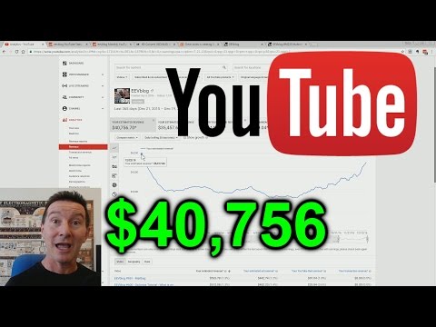 EEVblog #959 - How Much I Make On Youtube Revealed - UC2DjFE7Xf11URZqWBigcVOQ