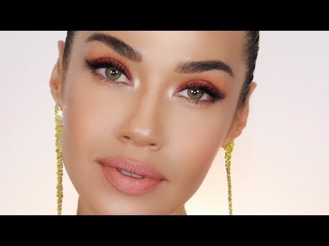 Pretty Peach Makeup for the Holidays | Eman - UCaZZh0mI6NoGTlmeI6dbP7Q