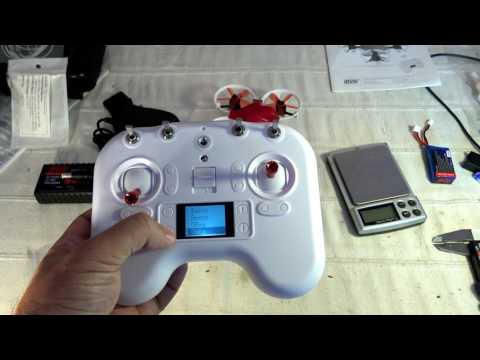 DYS ELF 83mm unboxing analysis binding configuration and demo flight (Courtesy Banggood) - UC_aqLQ_BufNm_0cAIU8hzVg