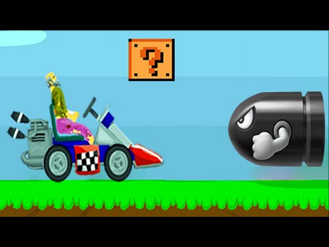 SUPER MARIO KART RACE! | Happy Wheels #16 - UCrkfdiZ4pF3f5waQaJtjXew