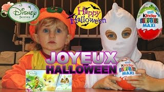 [OEUF] Halloween - Kinder Surprise Maxi , 3 Oeufs Surprise Disney Fairies - Kinder Surprise Eggs