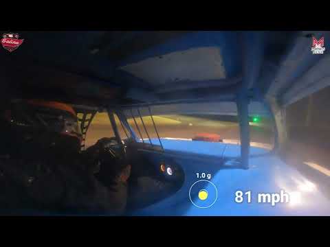 #58 Larrett Daniels - Pure Stock - 8-23-2025 Salina Highbanks Speedway - In Car Camera - dirt track racing video image