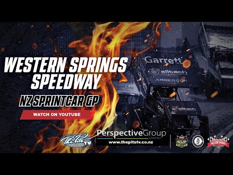 2025 New Zealand Sprint Car Grand Prix - Lucas Oils Western Springs Speedway - dirt track racing video image