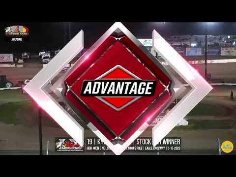 Eagle Raceway Highlights | 5-13-2023 - dirt track racing video image