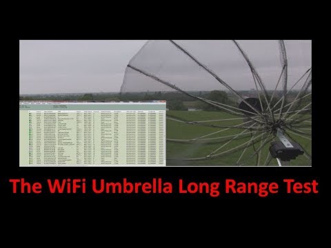 The WiFi Umbrella Long Range Test - UCHqwzhcFOsoFFh33Uy8rAgQ