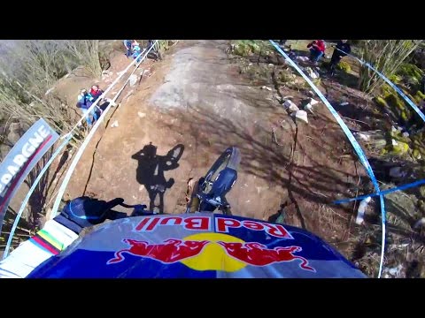 Rachel Atherton's Winning Mountain Bike POV Run from Lourdes - UCblfuW_4rakIf2h6aqANefA