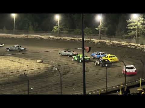 Spectator 50 Lap Feature Race Friday 8-10-2024 at Sycamore Speedway - dirt track racing video image