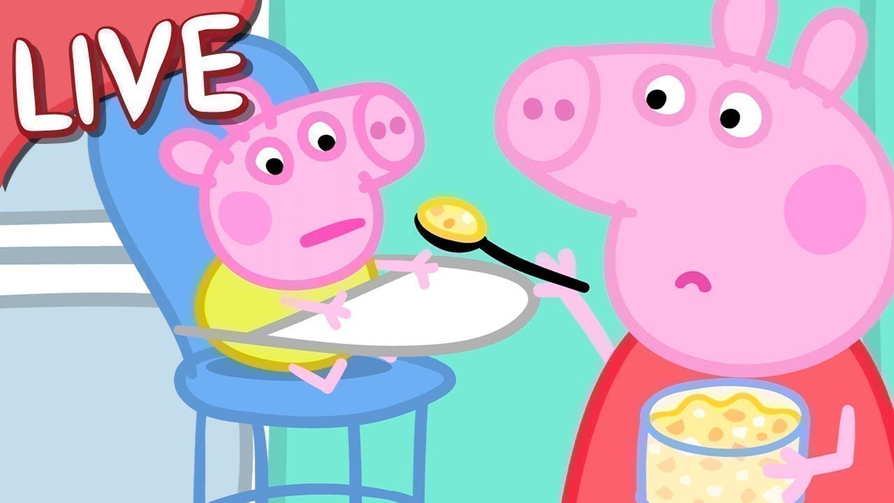 Peppa Pig 🍼 Baby Alexander FULL EPISODES 🌈 Kids Videos LIVE 🔴