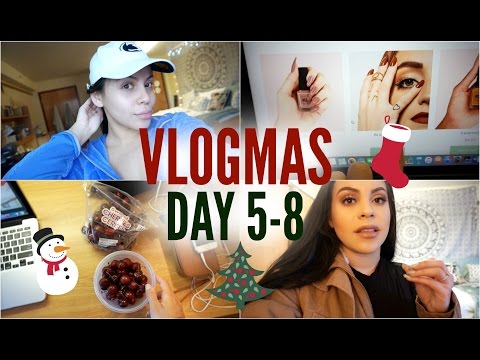 VLOGMAS DAY 5-8: COLLEGE LIFE | JuicyJas - UCqTR5f7YkGro3cPv23SqcqQ