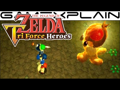 The Legend of Zelda: Tri Force Heroes - The Forest  (Direct Feed Gameplay) - UCfAPTv1LgeEWevG8X_6PUOQ