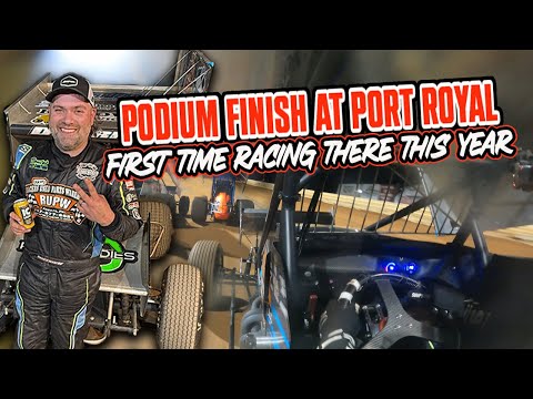 A Strong Night At Port - Dirt Track Sprint Car Racing - dirt track racing video image