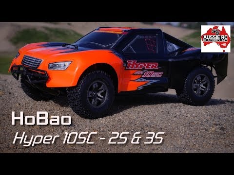 HoBao Hyper 10SC 4WD SCT First Run on 2S & 3S - UCOfR0NE5V7IHhMABstt11kA