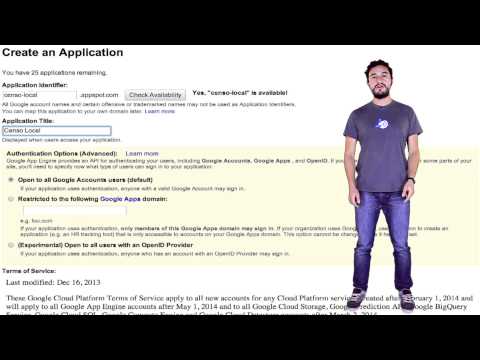 Registrando tu nueva aplicación en Google App Engine (spanish) - UC_x5XG1OV2P6uZZ5FSM9Ttw