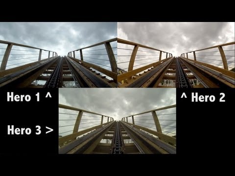 GoPro Hero 1, 2, and 3 Side-by-Side Comparison - Roller Coaster POV - UCT-LpxQVr4JlrC_mYwJGJ3Q