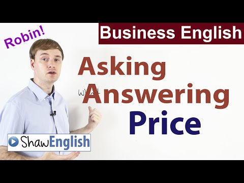Business English: Asking and Answering Price
