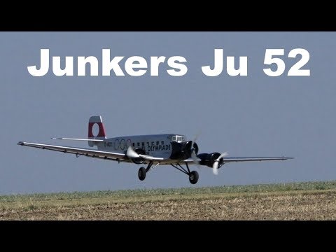 Junkers Ju 52, scale RC airplane, 2018 - UCod7FgtgiZdOExzkZaDEIcQ