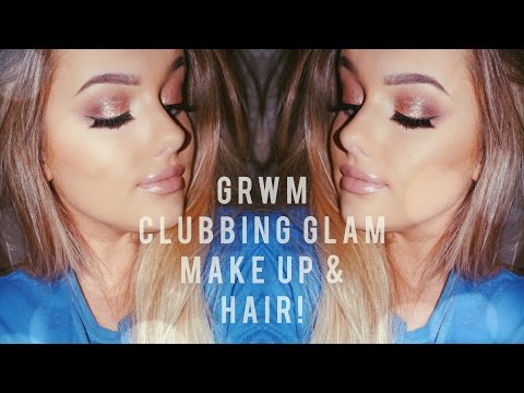 GRWM - Clubbing Glam! Make Up & Hair | Rachel Leary - UC-Um2u0Agv8Q-OhjO6FZk1g