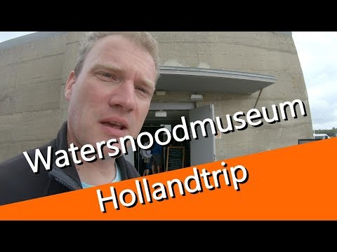 Hollandtrip - Wasserbecken mit Seewasser am Ufer bei Ebbe - ??? - Visit Watersnoodmuseum - UCNWVhopT5VjgRdDspxW2IYQ