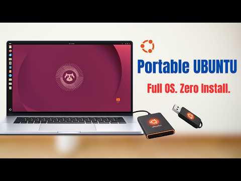 Portable Ubuntu on USB or SSD — Boot Any PC Without Installing