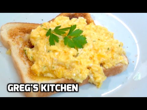 HOW TO COOK PERFECT SCRAMBLED EGGS - Greg's Kitchen - UCGXHiIMcPZ9IQNwmJOv12dQ