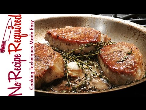 How to Cook Boneless Pork Chops - NoRecipeRequired.com - UC2Kqui8VRpm1uMKl7QQGX2w