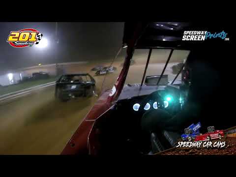 #10H Aaron Hall - Sport Mod -  201 Speedway 8-16-25 In-Car-Camera - dirt track racing video image