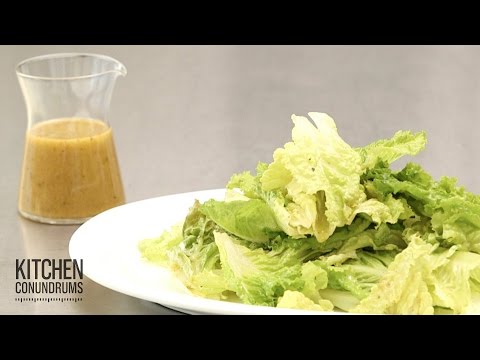 How to Make a Tangy Vinaigrette - Kitchen Conundrums with Thomas Joseph - UCl0kP-Cfe-GGic7Ilnk-u_Q