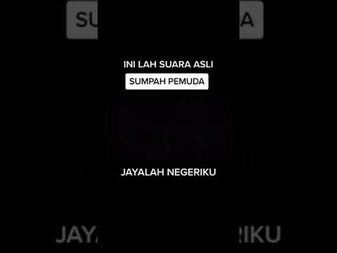 SUARA ASLI SUMPAH PEMUDA INDONESIA YG WAJIB ANDA KETAHUI!!!