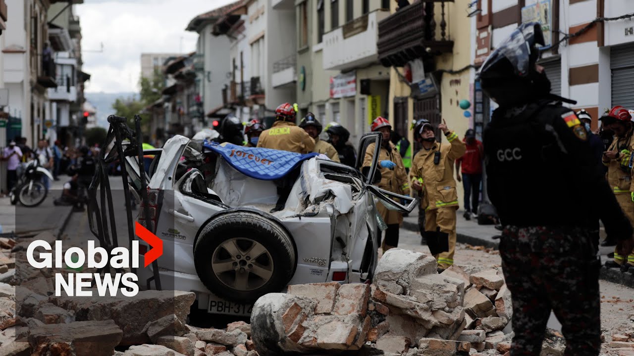 Death toll rises in Ecuador after 6.8 magnitude earthquake