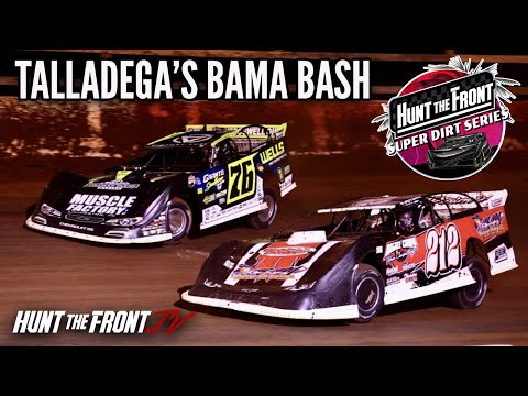 Hunt the Front Series Season Opener at Talladega Short Track | Feature Highlights - dirt track racing video image